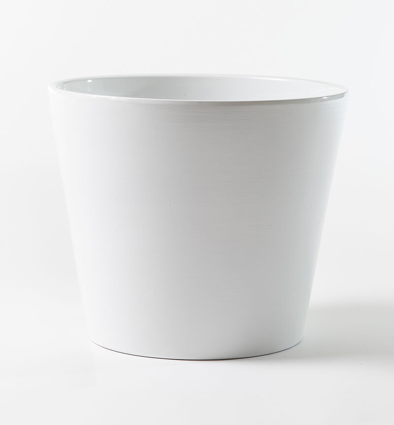 Serengeti blomsterpotte hvit 13 cm Serengeti blomsterpotte hvit 13 cm